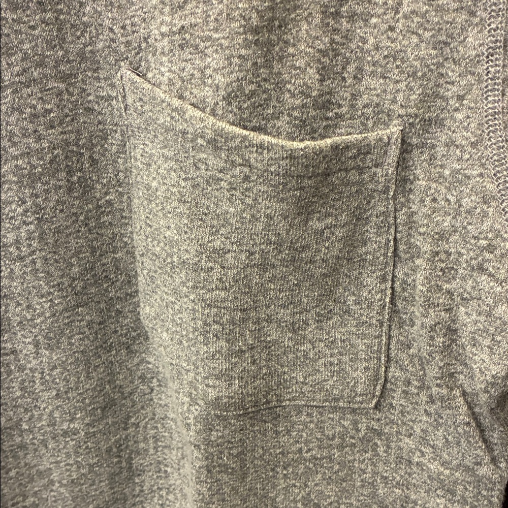 Gray Short Sleeve Sweatshirt Velva Sheer - Picture 4 of 7